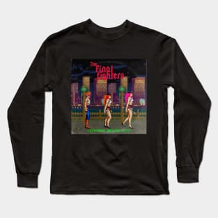 The Final Fighters (parody retro gaming design) Long Sleeve T-Shirt